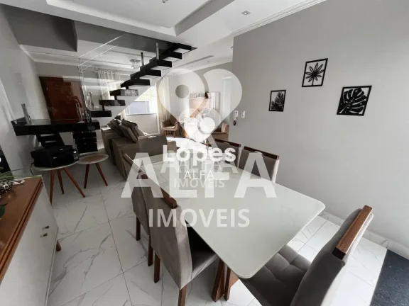 Imagem Casa geminada à venda em Barbacena, Grogotó, com 3 quartos, 132m2