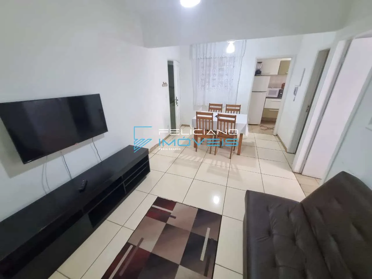 Imagem Apartamento com 1 quarto, Aviação, Praia Grande - R$ 296 mil, Cod: 7275