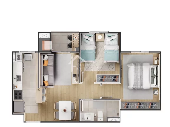 Imagem Apartamento no Vega Costa e Silva Empreendimento Completo