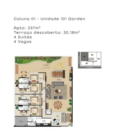 Imagem Descubra o ápice da sofisticação e requinte neste empreendimento exclusivo, localizado a poucos p...