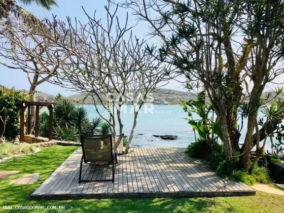 Imagem Casa Frente Mar para Venda em Armação dos Búzios / RJ no bairro Ferradura
