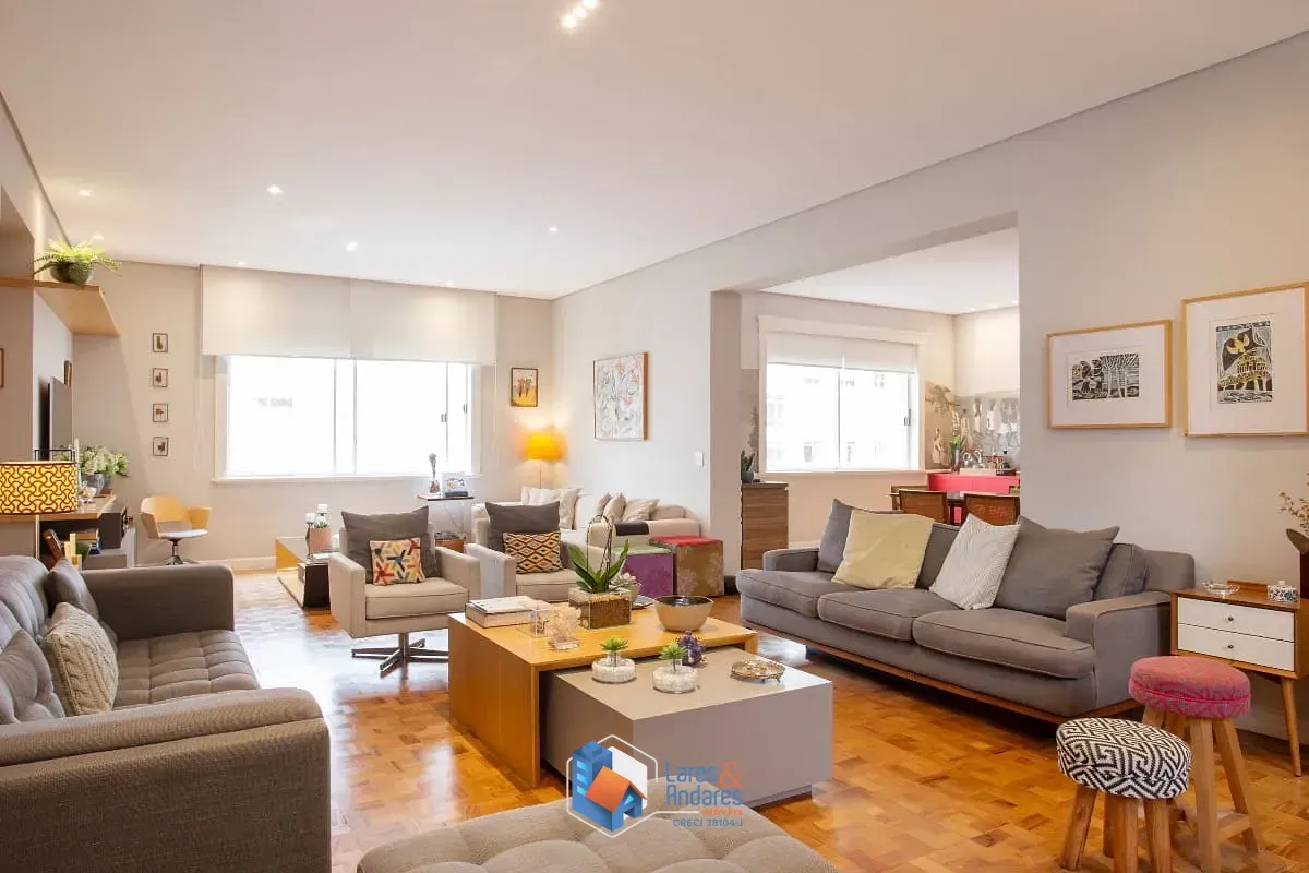 Imagem Apartamento para venda em Higienópolis com 3 quartos, sendo 1 suíte, 340m²