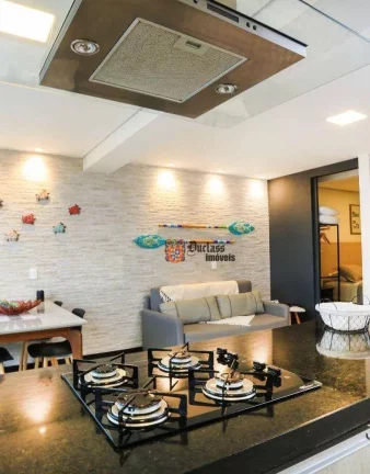 Imagem Flat com 1 suíte à venda, 67 m² por R$ 600.000 - Martim de Sá - Caraguatatuba/SP