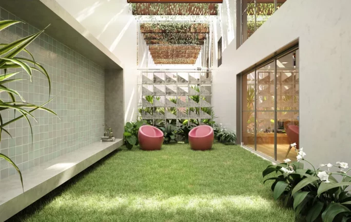 Imagem Apartamento Garden à venda em São Paulo, Santa Cecília, com 1 quarto, 57m2