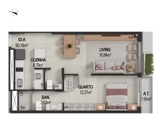 Imagem IT's - Fase 1 - Apartamento à venda no bairro Várzea - Itapema/SC