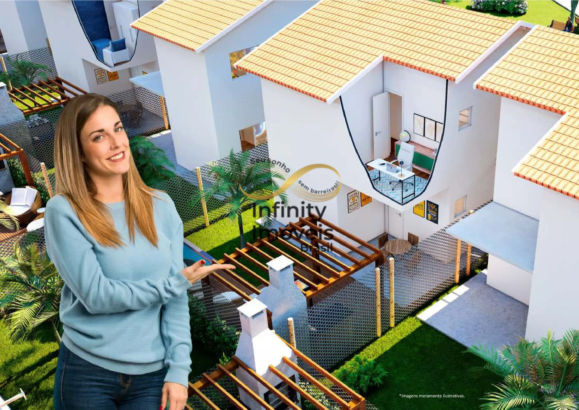 Imagem TERRAMARES VESPASIANO' - Casa à venda no bairro Jequitibá - Vespasiano/MG