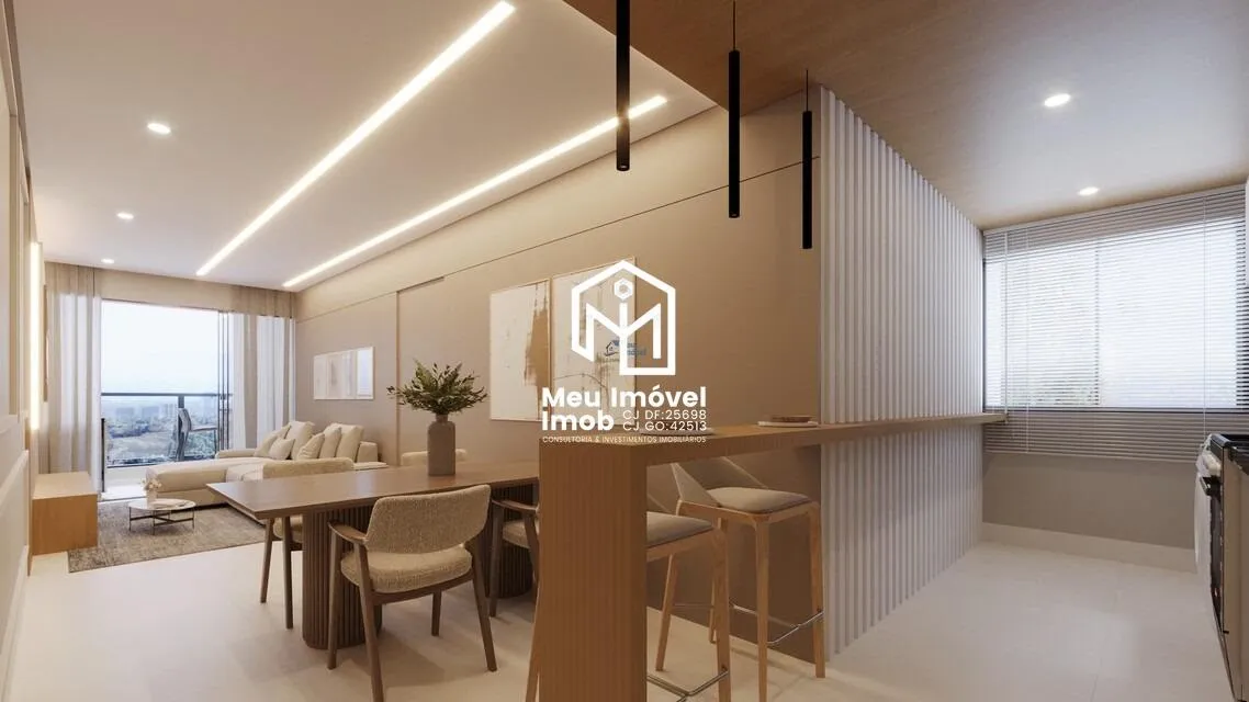 Imagem Res. Vivant Apto 3 Quartos 1 Suíte 2 Vagas 75m² Luziânia/GO