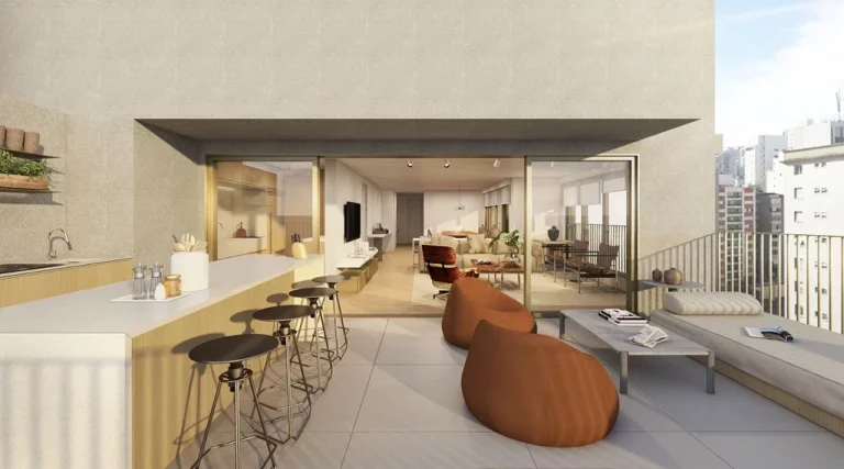Imagem Studio à venda em São Paulo, Cerqueira César, com 1 quarto, 30,7m2