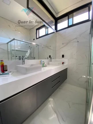 Imagem Casa de luxo em condomínio à venda em Ribeirão Preto-SP, Residencial Alto do Castelo: 3 quartos, 3 suítes, 3 salas, 5 banheiros, 4 vagas, 234m².