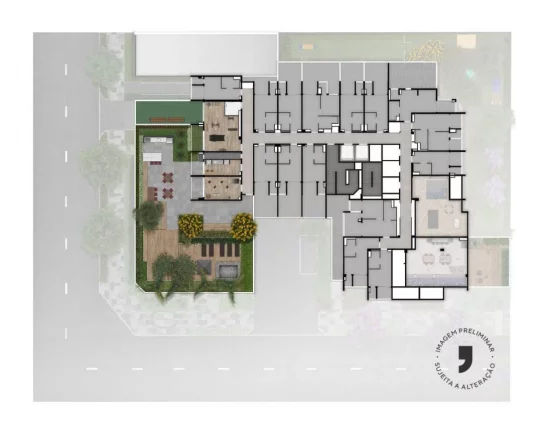 Imagem PRAÇA SAÚDE BY YOU - Studio GARDEN de 34m² (NR), localizado a apenas 500m da Estação Saúde do Metrô!