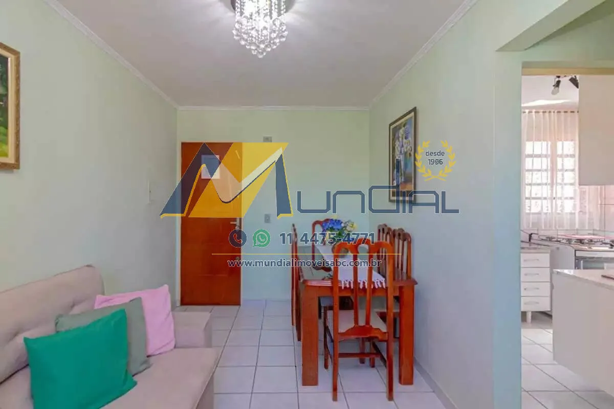 Imagem Apartamento à Venda no Jardim Ipê - Mauá | 53m² | 2 Dormitórios