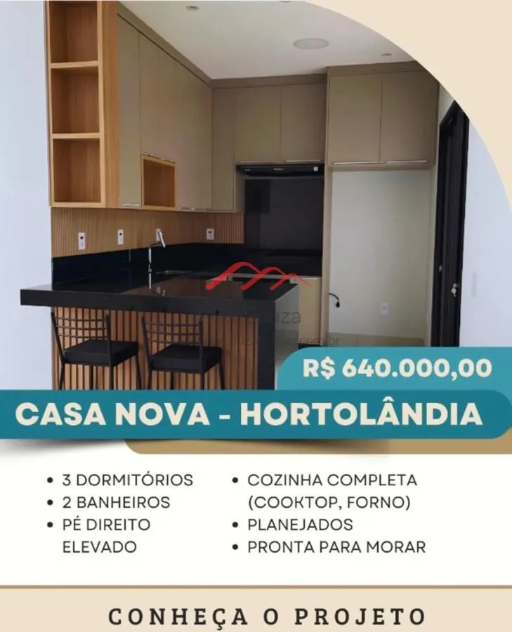 Imagem Casa para Venda em Hortolândia, Jardim Flórida, 3 dormitórios, 1 suíte, 2 banheiros, 2 vagas