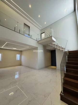 Imagem Casa de condomínio à venda, no Village Santa Georgina, em Franca, Distrito Industrial, com 4 quartos, 293m2