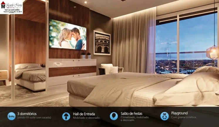 Imagem Apartamento com 3 Quartos à Venda, 109 m² em Centro - Içara