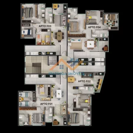 Imagem Apartamento de 3 quartos e 2 vagas de garagem no Veneza