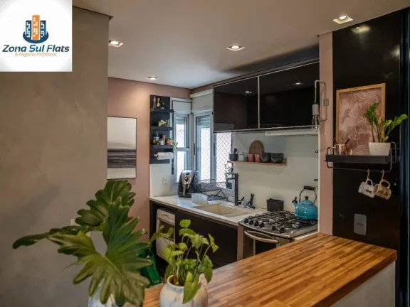 Imagem Apartamento à Venda No Brooklin Com 3 Dormitórios Sendo 2 Suítes e 2 Vagas
