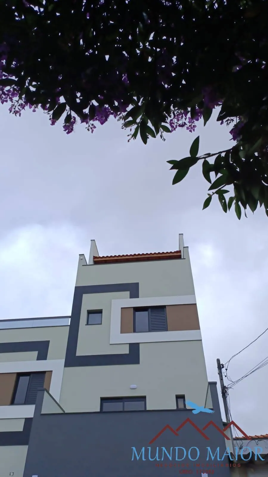 Imagem Sobrado novo com 2 Quartos e 2 banheiros à Venda, 136 m² por R$ 550.000