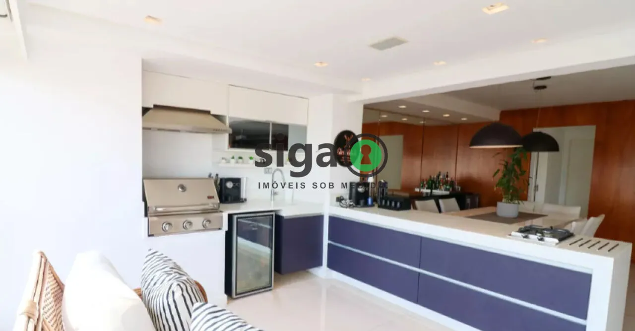 Imagem Apartamento à venda com 210m², 2 quartos e 4 vagas na Chácara Santo Antônio