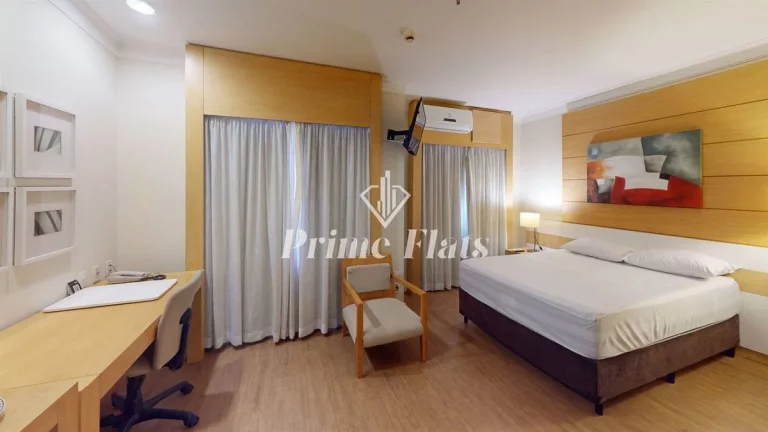 Imagem Flat disponível para locação no Suites Congonhas by Atlantica, com 29m², 1 dormitório e 1 vaga de garagem