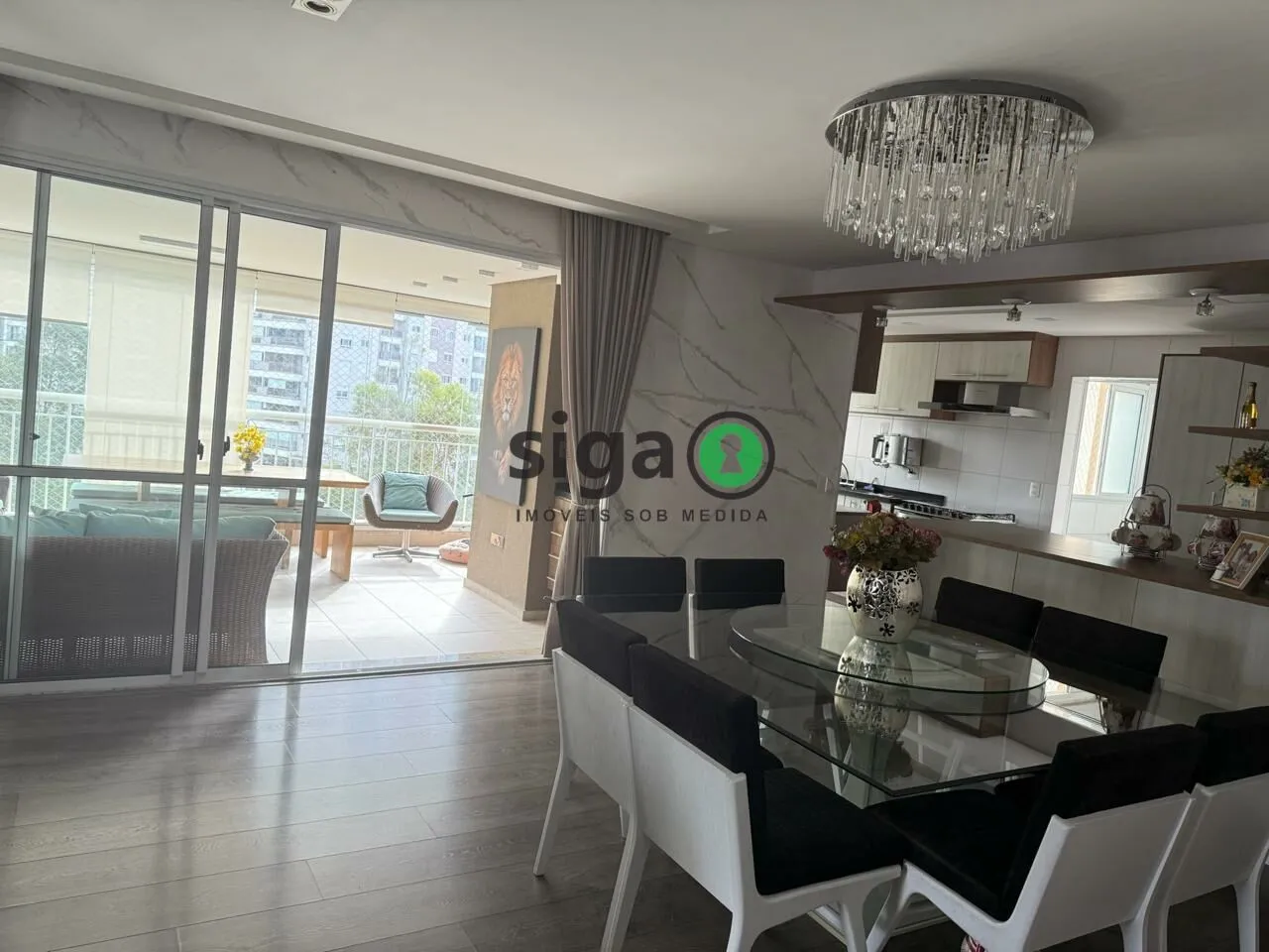 Imagem Apartamento de 168m2 à venda com 3 quartos e 3 vagas na Vila Andrade