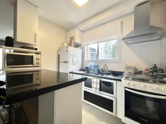Imagem Apartamento 2Q, 2 Suítes, 2 Banheiros, 2 Vagas, Piscina Coberta, Academia, Sauna, Varanda.