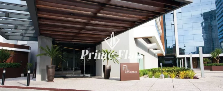 Imagem Flat disponível para locação no FL Residence, com 65,30m², 1 dormitório e 2 vagas de garagem