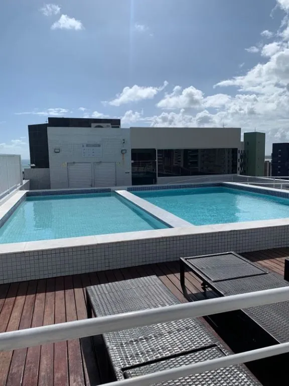 Imagem Apartamento com 1 dormitório à venda, 35 m² por R$ 334.999,00 - Miramar - João Pessoa/PB
