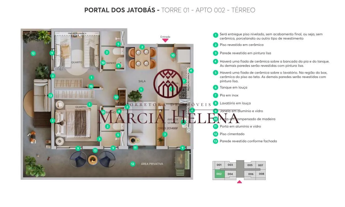 Imagem Apartamento à venda em Campinas, Região do Parque Prado, com 2 quartos, 44,51m2