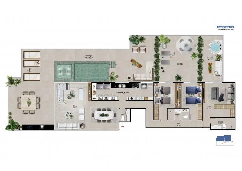 Imagem Apartamento a Venda no bairro Barra da Tijuca - Rio de Janeiro, RJ