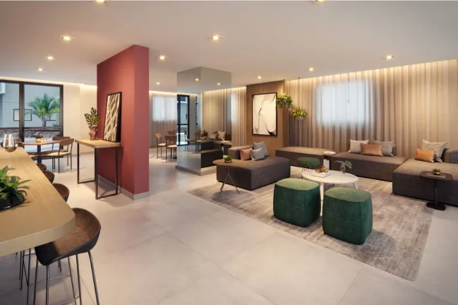 Imagem BIOS SANTO AMARO - VIBRA - Aptos de 47 a 50m², próximo à Marginal Pinheiros e Shopping SP Market!