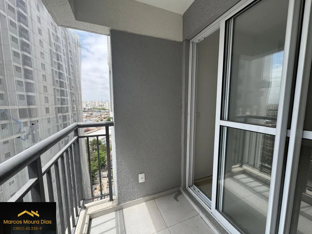 Imagem Apartamento com Sacada, 2 Dormitórios e 1 Vaga