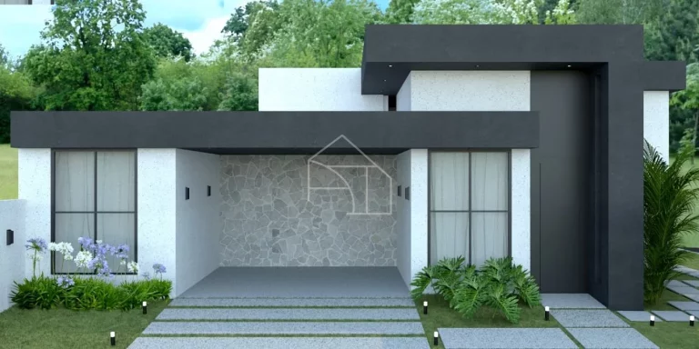 Imagem Casa Linear Residencial Yahoo 3 suítes