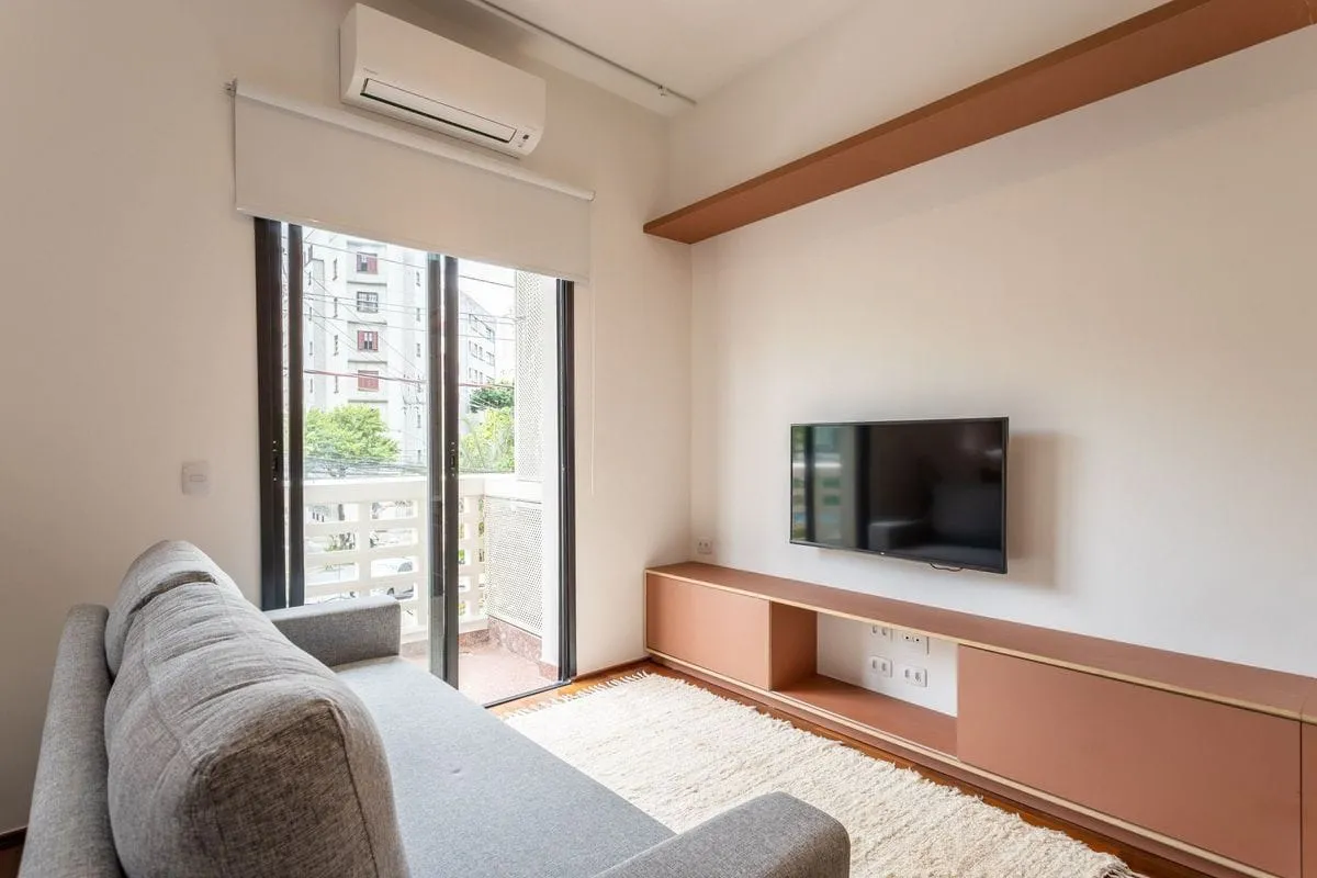 Imagem Apartamento com 1 Quarto para alugar, 36m² - Santa Cecília