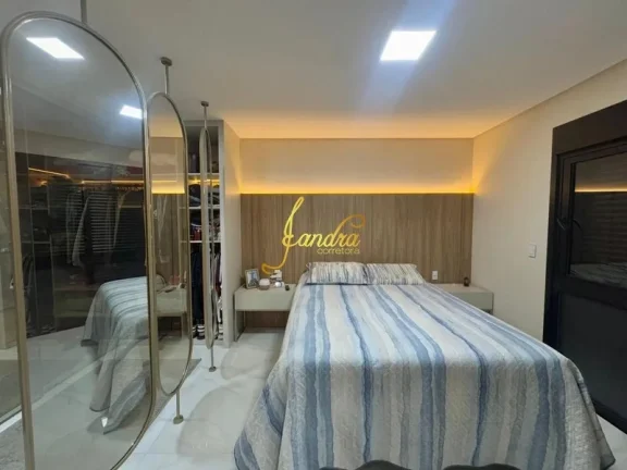 Imagem Sobrado no Sunset com 04 suítes, piscina e placa solar