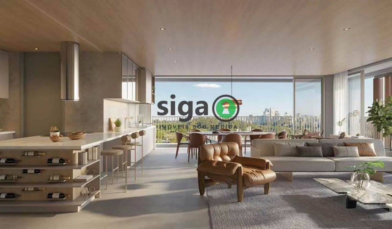 Imagem Apartamento à venda, 261m² com 4 quartos, 4 suítes, 4 vagas no Brooklin