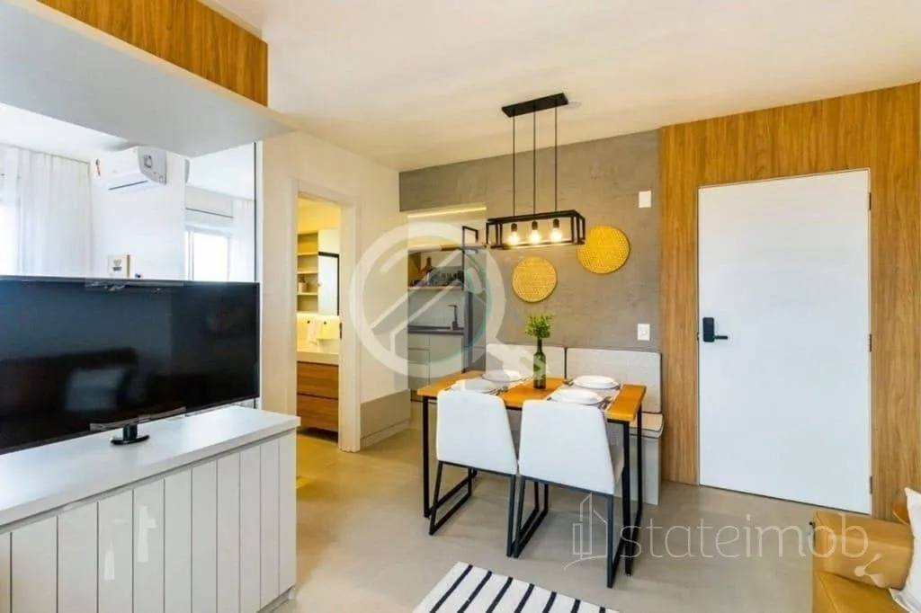 Imagem Apartamento mobiliado e pronto pra morar com 43 m², 1 dormitório e 1 vaga de garagem rotativa no b...