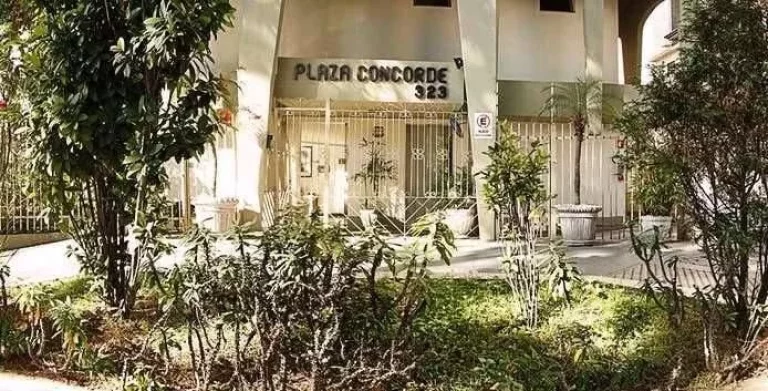 Imagem Flat disponível para locação no Residence Plaza Concorde na Bela Vista, com 42m², 1 dormitório e 1 vaga