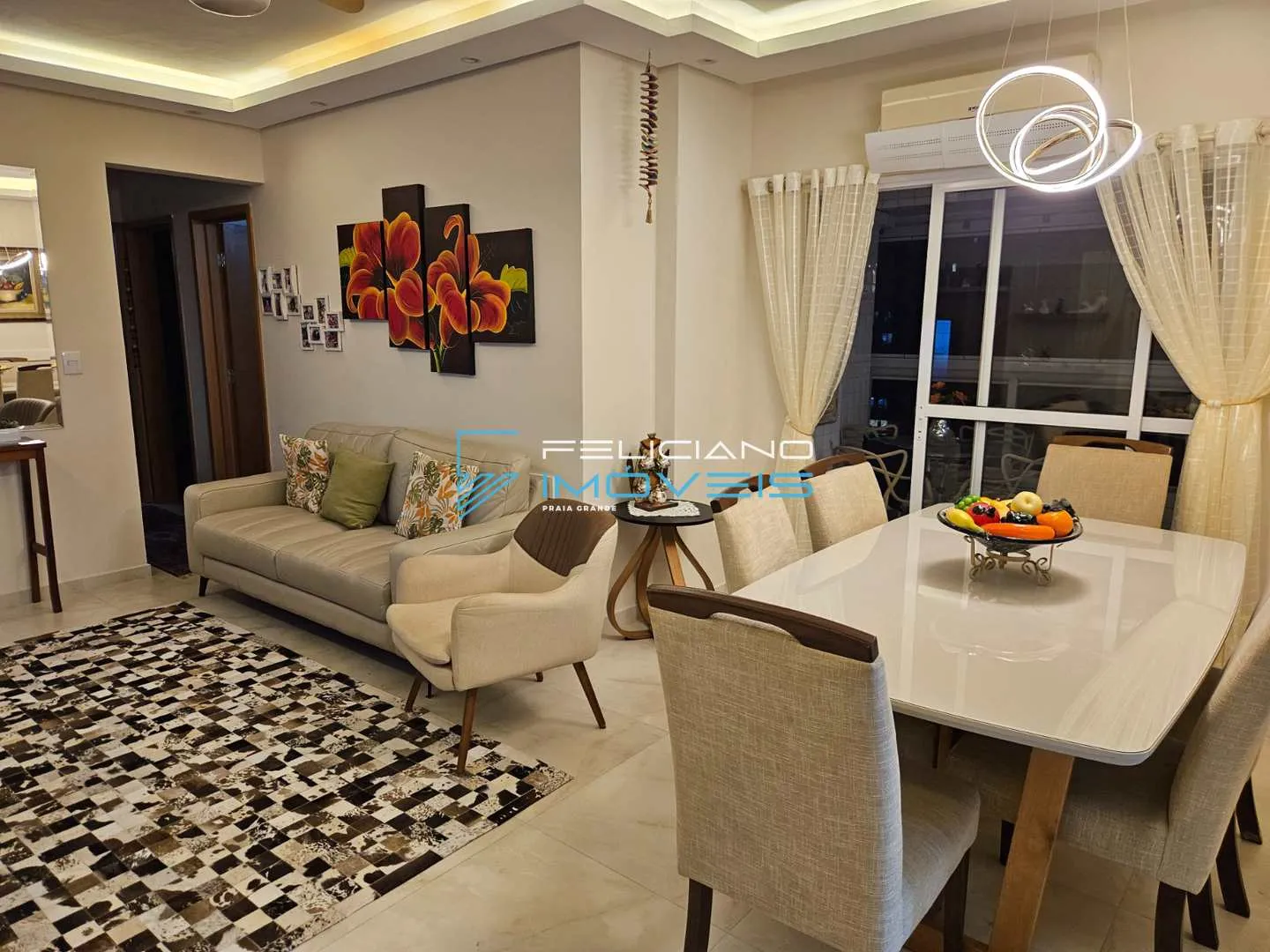 Imagem Apartamento com 3 quartos, Canto do Forte, Praia Grande - R$ 960 mil, Cod: 6718