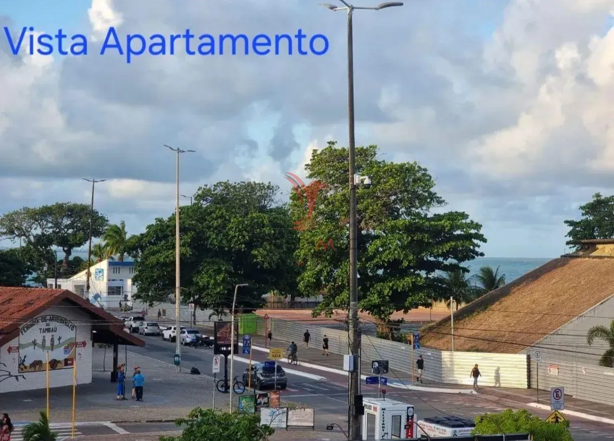 Imagem Flat na praia de Tambau , a beira mar da orla de tambau