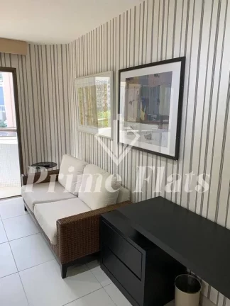 Imagem Flat disponível para venda no Hotel Paulista Wall Street na Bela Vista, com 55m², 1 dormitório e 1 vaga de garagem