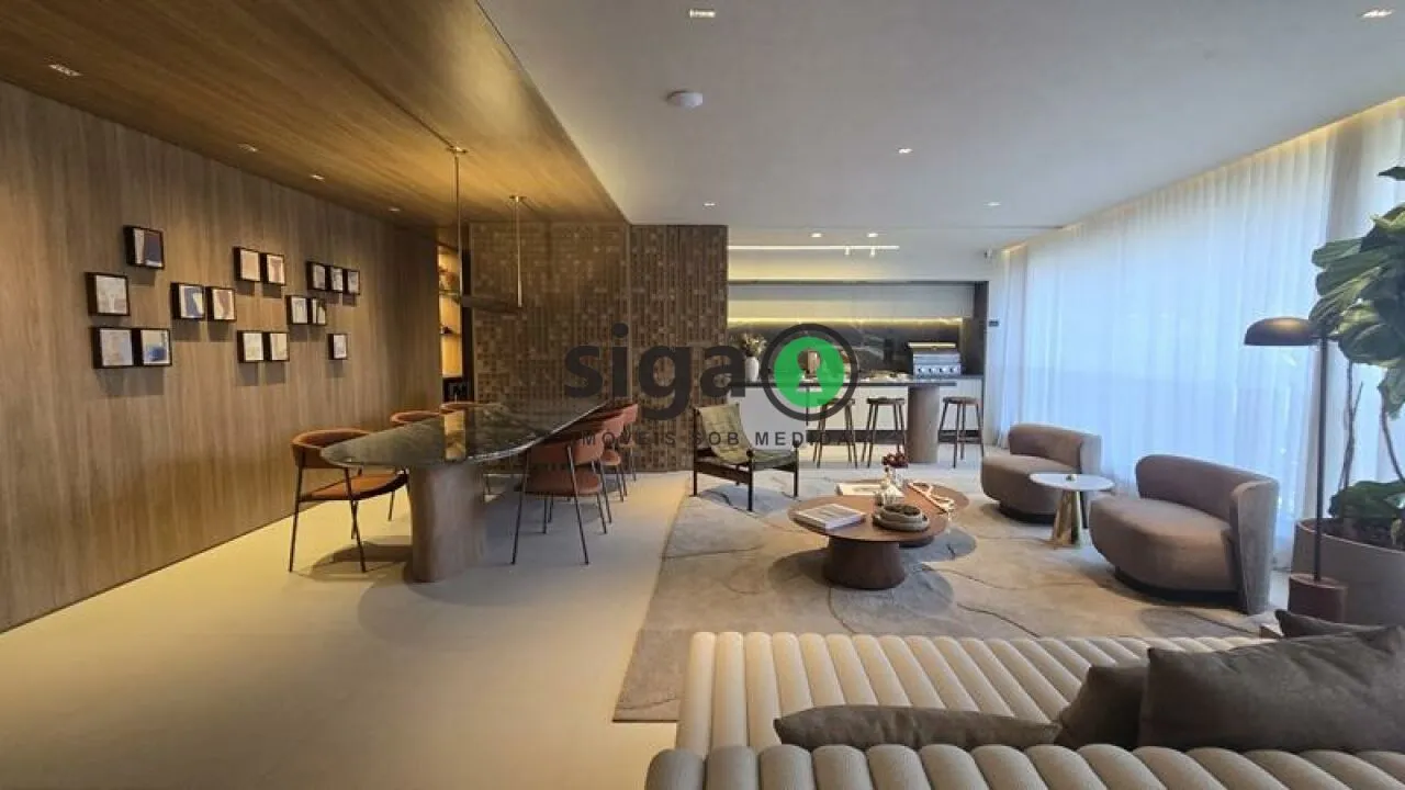 Imagem Apartamento 170 m² no Brooklin, 3 suítes, varanda gourmet, quadra de tênis e lazer completo
