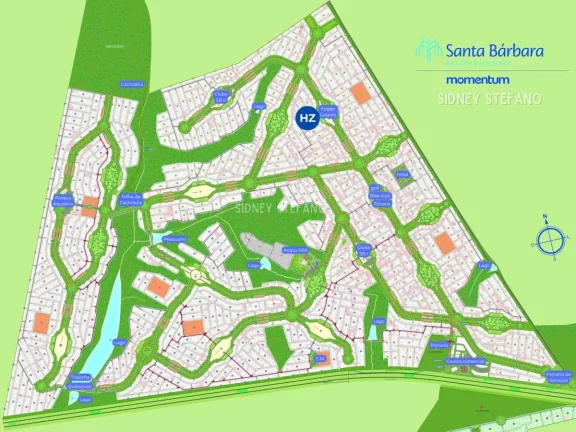 Imagem Terreno a venda no Santa Bárbara Resort Residence