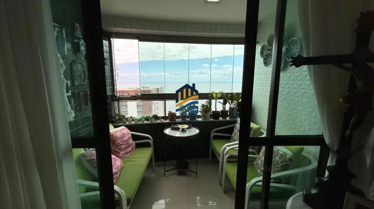 Imagem Lindo Apartamento com Vista Mar em Boa Viagem!