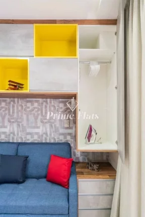 Imagem Flat disponível para venda no Condomínio Downtown Luz, com 23m², 1 dormitório e 1 vaga