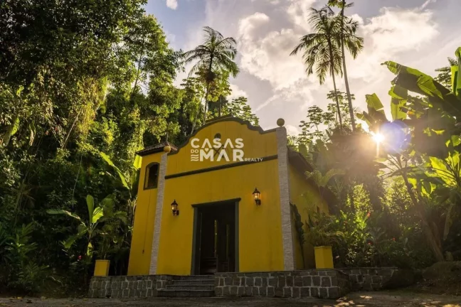 Imagem Casa de luxo à beira-mar em Angra dos Reis-RJ: 16 quartos, 16 suítes, 16 banheiros, 6 vagas de garagem, 200.000m² de área!