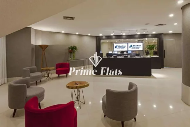 Imagem Flat disponível para venda no Blue Tree Premium Morumbi, com 27m², 1 dormitório e 1 vaga de garagem