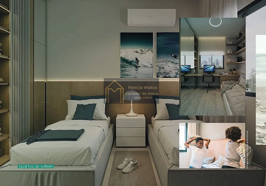 Imagem Vendo Apartamento 3 quartos em Guriri
