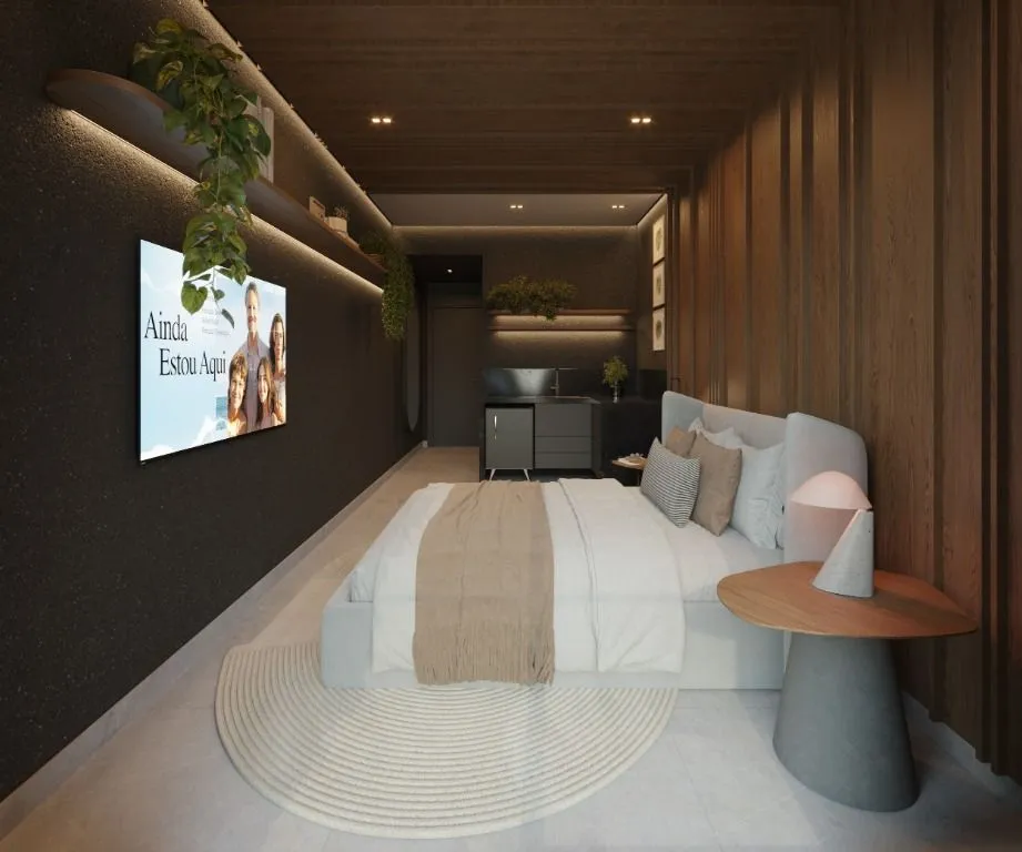 Imagem Flat à venda, no Amares by Seori em João Pessoa, Jardim Oceania, com 1 quarto, 22,64m²