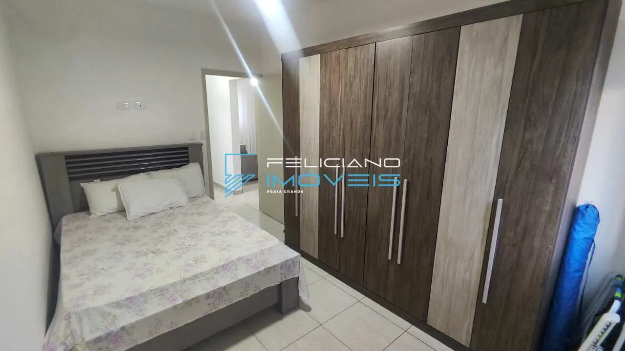 Imagem Apartamento com 2 quartos, Guilhermina, Praia Grande - R$ 325 mil, Cod: 7433