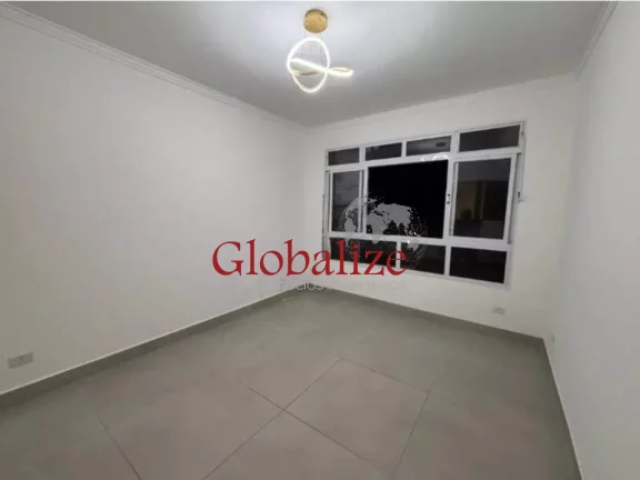 Imagem Apartamento à venda com 70m², 2 quartos, cozinha americana, 1 vaga por R$430.000 no Gonzaga em Santos